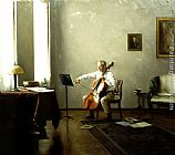 Man playing a Cello